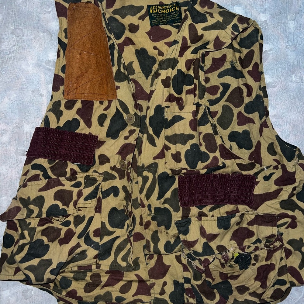 Hunter's Choice Camouflage Vest VINTAGE